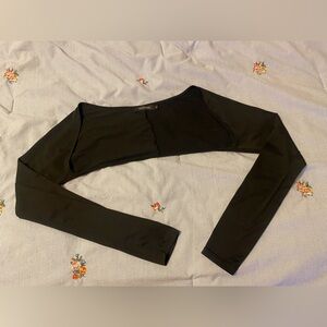 HUGO Black Long Sleeve Bolero